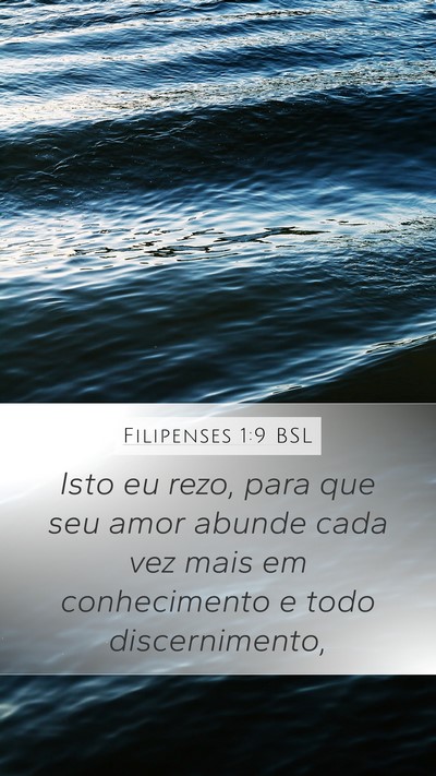 Filipenses 1:9 BSL Bible Verse Image