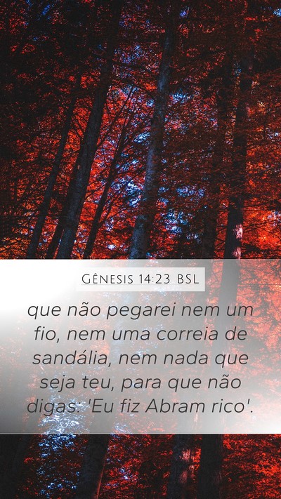 Gênesis 14:23 BSL Bible Verse Image