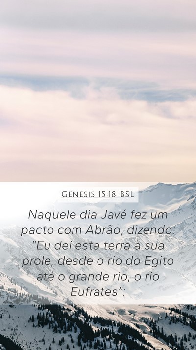 Gênesis 15:18 BSL Bible Verse Image