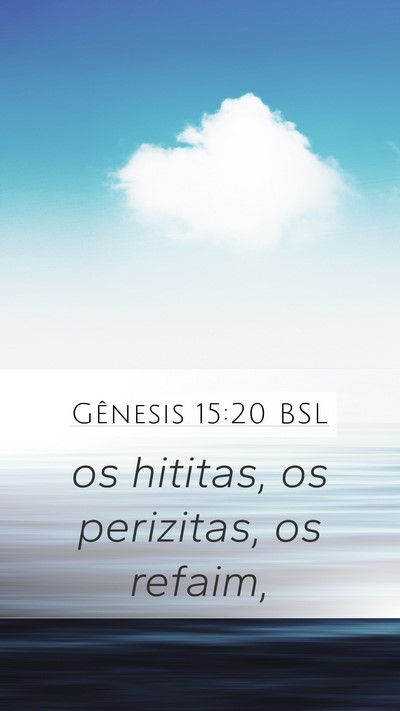 Gênesis 15:20 BSL Bible Verse Image