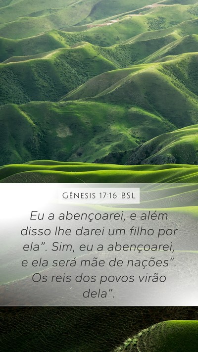 Gênesis 17:16 BSL Bible Verse Image