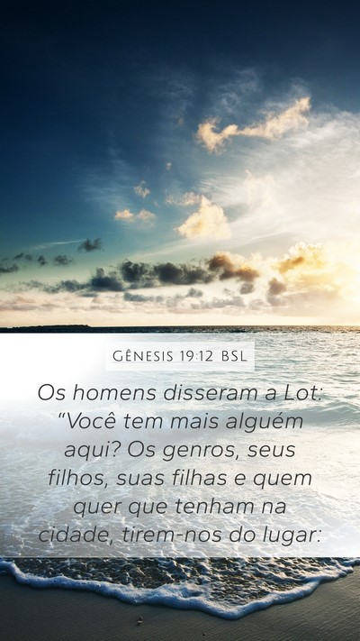 Gênesis 19:12 BSL Bible Verse Image
