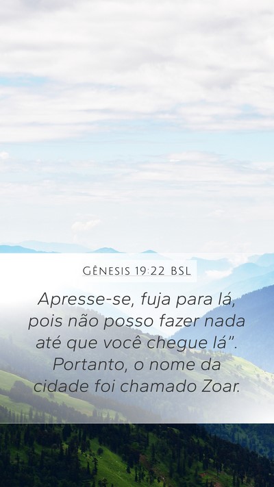 Gênesis 19:22 BSL Bible Verse Image