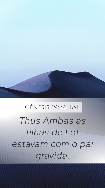 Gênesis 19:36 BSL Bible Verse Image