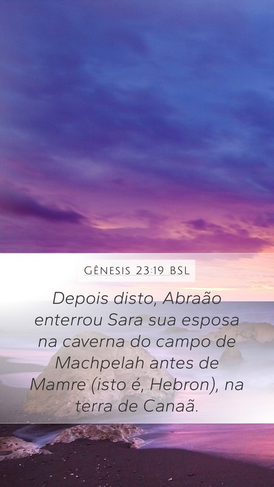 Gênesis 23:19 BSL Bible Verse Image