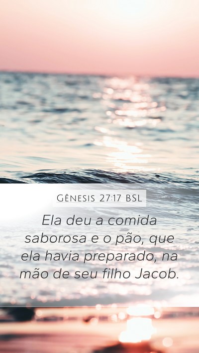 Gênesis 27:17 BSL Bible Verse Image