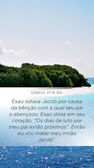 Gênesis 27:41 BSL Bible Verse Image