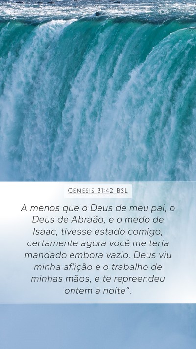 Gênesis 31:42 BSL Bible Verse Image