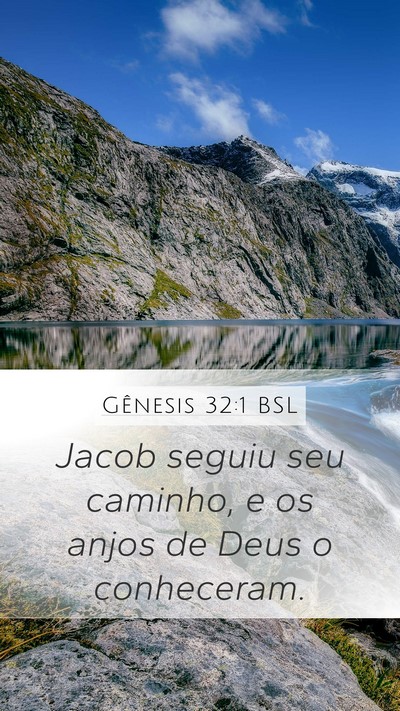 Gênesis 32:1 BSL Bible Verse Image