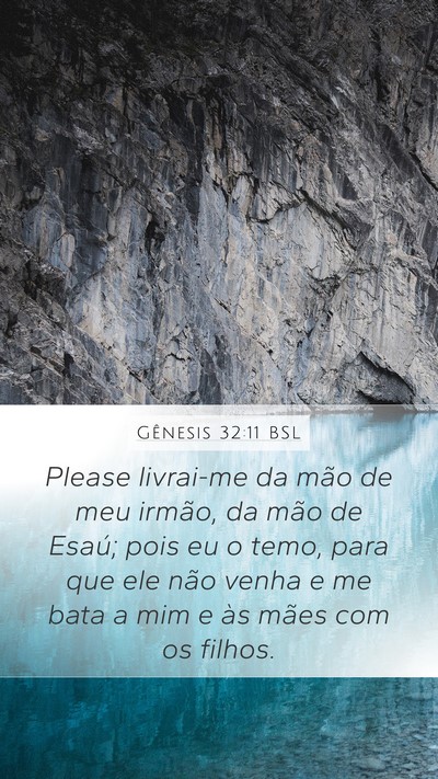 Gênesis 32:11 BSL Bible Verse Image