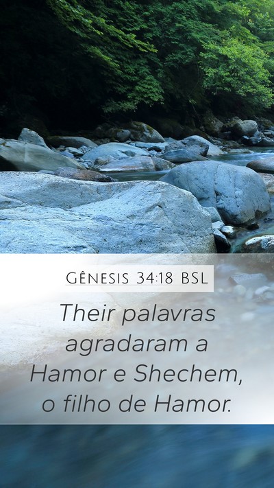 Gênesis 34:18 BSL Bible Verse Image