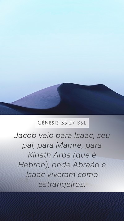 Gênesis 35:27 BSL Bible Verse Image