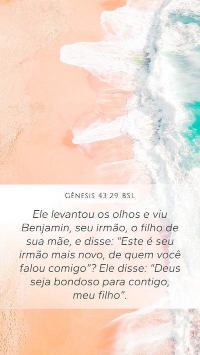 Gênesis 43:29 BSL Bible Verse Image