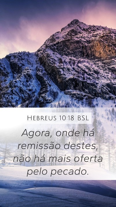 Hebreus 10:18 BSL Bible Verse Image