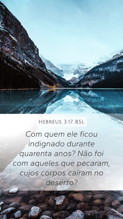 Hebreus 3:17 BSL Bible Verse Image