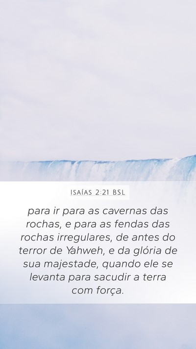 Isaías 2:21 BSL Bible Verse Image