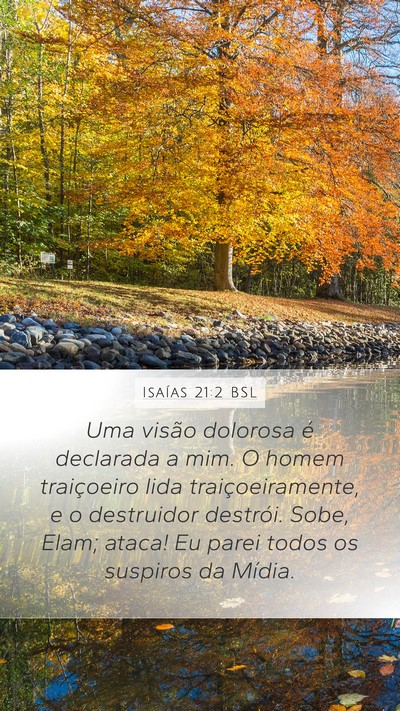 Isaías 21:2 BSL Bible Verse Image