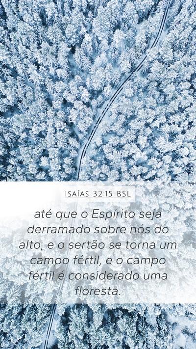 Isaías 32:15 BSL Bible Verse Image
