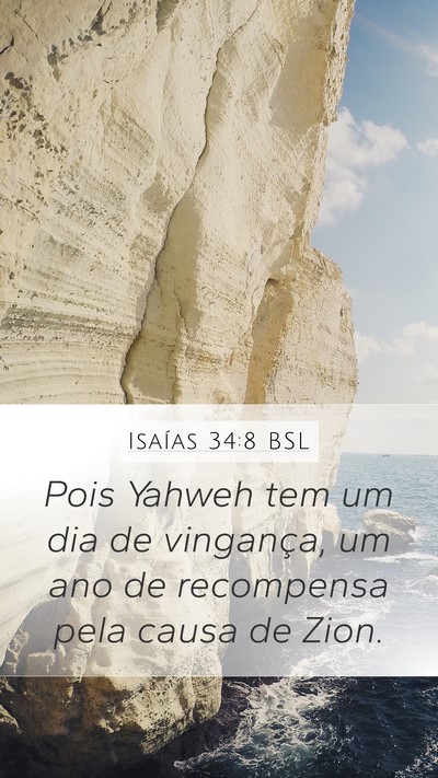 Isaías 34:8 BSL Bible Verse Image