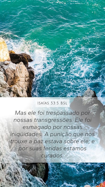 Isaías 53:5 BSL Bible Verse Image