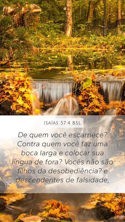Isaías 57:4 BSL Bible Verse Image