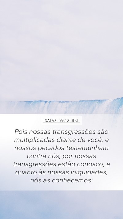 Isaías 59:12 BSL Bible Verse Image