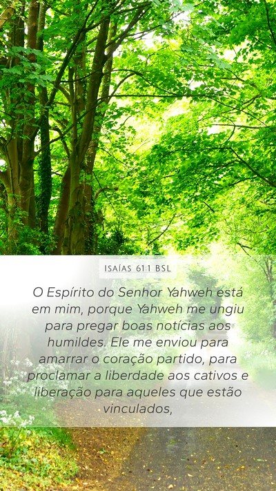 Isaías 61:1 BSL Bible Verse Image