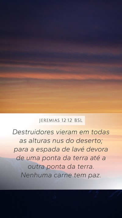Jeremias 12:12 BSL Bible Verse Image