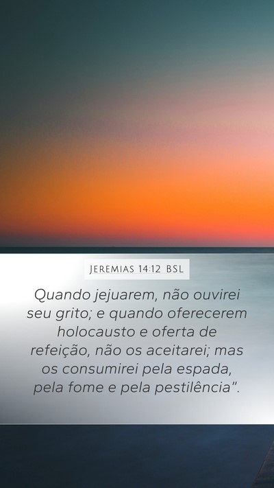 Jeremias 14:12 BSL Bible Verse Image