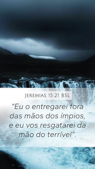 Jeremias 15:21 BSL Bible Verse Image