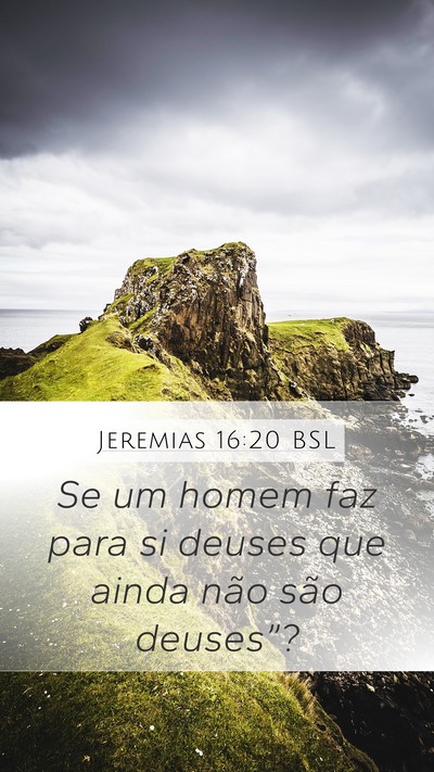 Jeremias 16:20 BSL Bible Verse Image