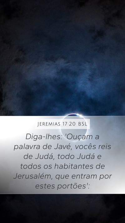 Jeremias 17:20 BSL Bible Verse Image