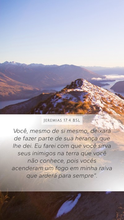 Jeremias 17:4 BSL Bible Verse Image