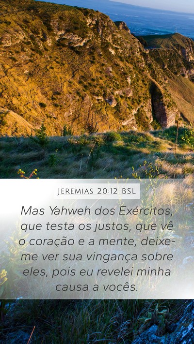 Jeremias 20:12 BSL Bible Verse Image