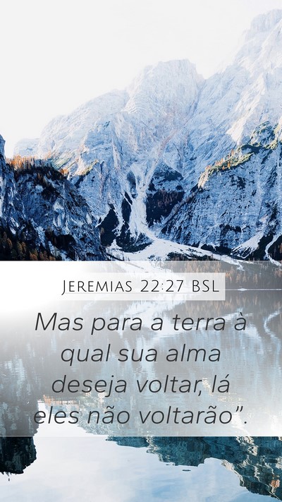 Jeremias 22:27 BSL Bible Verse Image