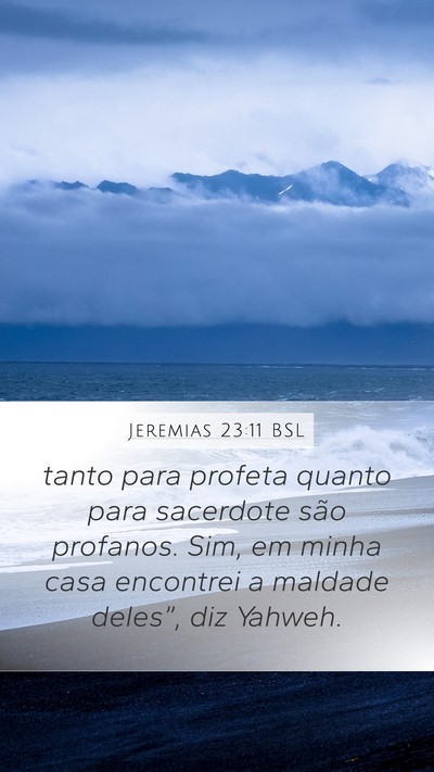 Jeremias 23:11 BSL Bible Verse Image