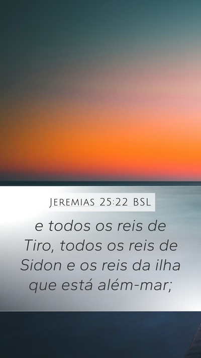 Jeremias 25:22 BSL Bible Verse Image