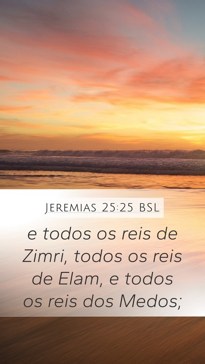 Jeremias 25:25 BSL Bible Verse Image