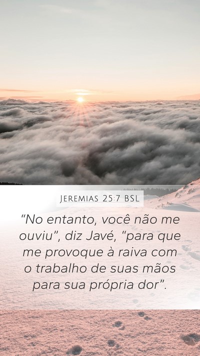 Jeremias 25:7 BSL Bible Verse Image