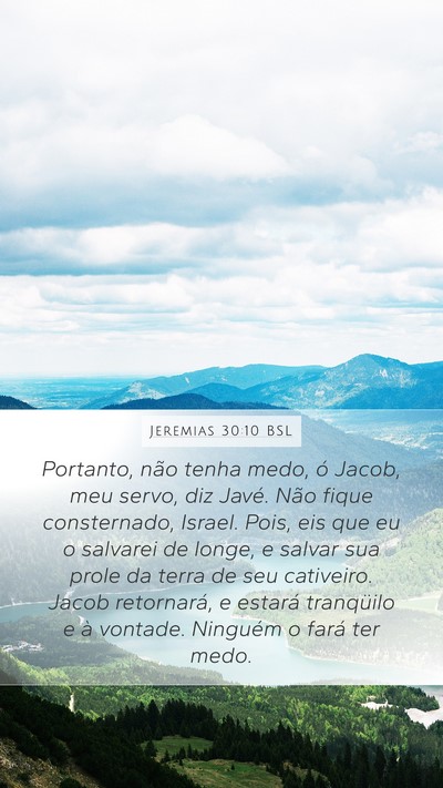 Jeremias 30:10 BSL Bible Verse Image