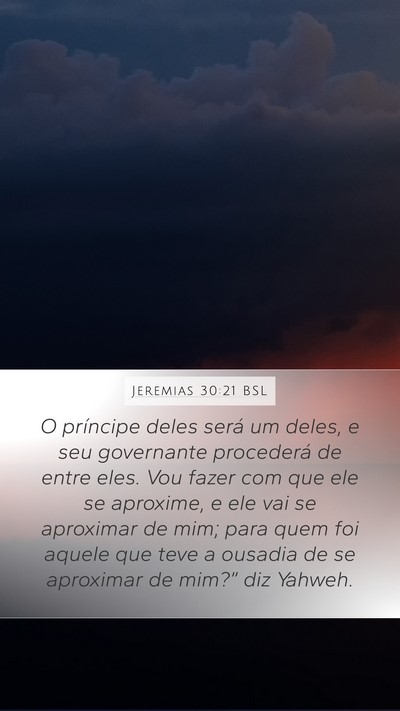 Jeremias 30:21 BSL Bible Verse Image