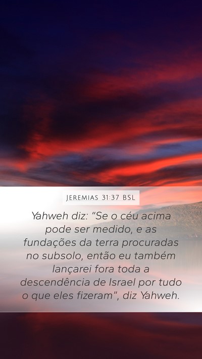 Jeremias 31:37 BSL Bible Verse Image