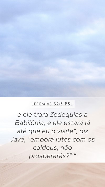 Jeremias 32:5 BSL Bible Verse Image