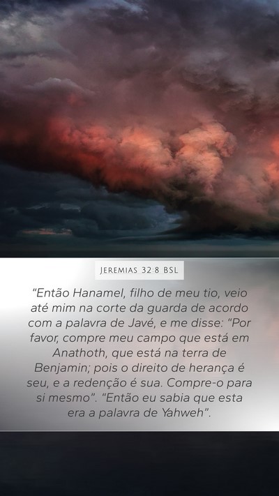 Jeremias 32:8 BSL Bible Verse Image
