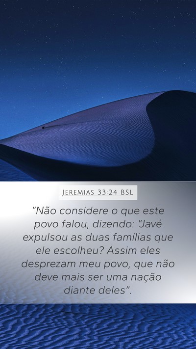 Jeremias 33:24 BSL Bible Verse Image