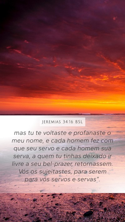 Jeremias 34:16 BSL Bible Verse Image