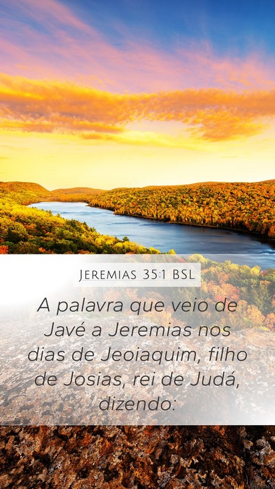 Jeremias 35:1 BSL Bible Verse Image