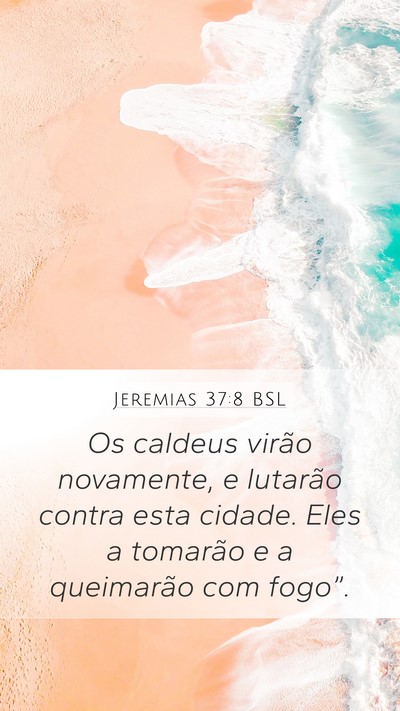 Jeremias 37:8 BSL Bible Verse Image