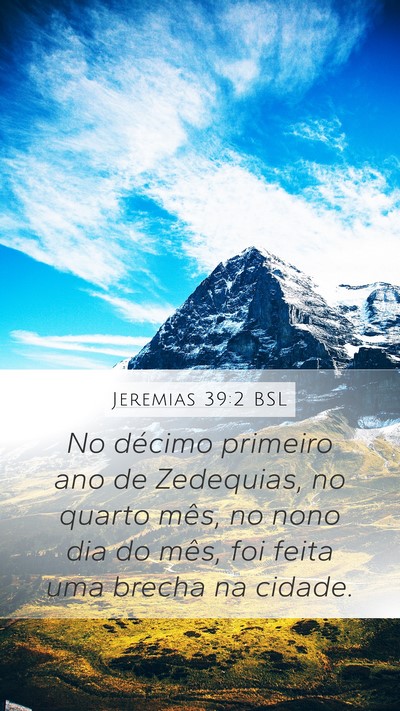 Jeremias 39:2 BSL Bible Verse Image