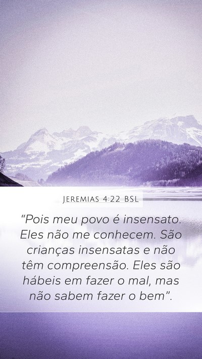 Jeremias 4:22 BSL Bible Verse Image